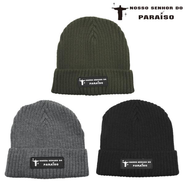 ノッソセニョールドパライーゾ/NOSSO SENHOR DO PARAISO ニット帽/Logo P...
