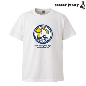 サッカージャンキー/soccer junky 半袖TEEシャツ/world champion nurse+1（SJ22B81）｜futsalshop-sal