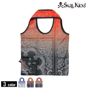 スカルキックス/SKULLKICKS エコバッグ/BANDANNA ECO BAG（SK20-011）｜futsalshop-sal