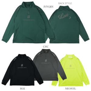 LUZeSOMBRA_ルースイソンブラ ジャージ 裏起毛トップス LS 2WAY HALF ZIP TOP F2011138