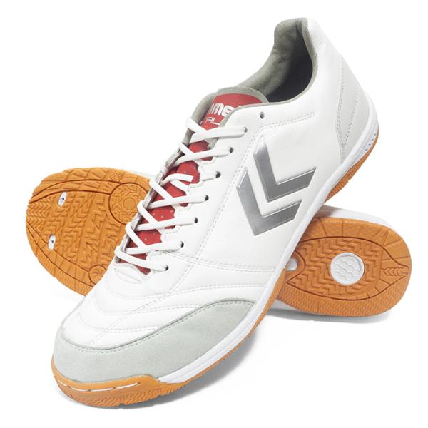 hummel_ヒュンメル フットサルシューズ アピカーレ5 SL WIDE PG WHT_RED H...