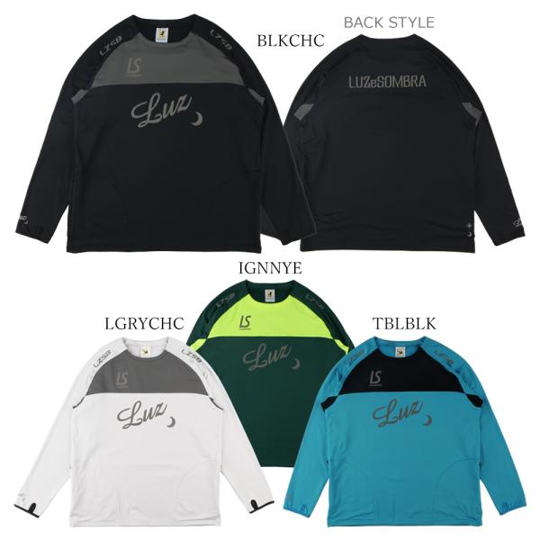 LUZeSOMBRA_ルースイソンブラ ジャージトップ LS 2WAY SIDEZIP CREW T...