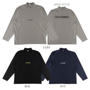 ルースイソンブラ（LUZ e SOMBRA） TWM ドライハーフZIPトップ 【LUZ e