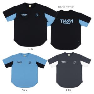 （割引セール 40％OFF）LUZeSOMBRA_ルースイソンブラ プラシャツ TWM DRY ROUND TEE