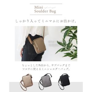 サコッシュ ミニバッグ 斜め掛け 肩掛け ショ...の詳細画像2