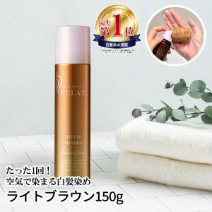 ヘアボーテエクラ ボタニカル エアカラーフォーム ライトブラウン 150g