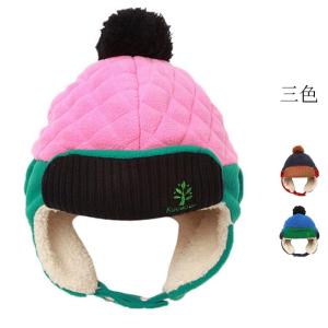 LeafIn ニット帽 キッズ 飛行帽 パイロット パイロットキャップ