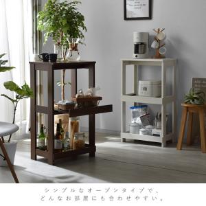 レンジ台 ラック キッチンラック スリム 電子...の詳細画像2