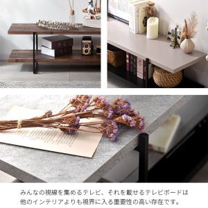 テレビ台 テレビラック ローボード 幅120 ...の詳細画像3