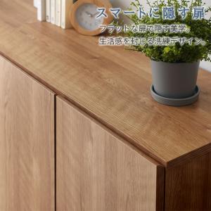 キャビネット 幅90cm 90幅 北欧 木製 ...の詳細画像2