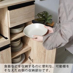 レンジ台 キッチンボード 幅90cm 一人暮ら...の詳細画像4