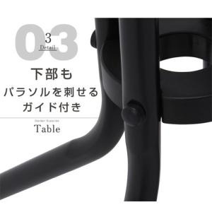 ガラステーブル パラソル テーブル アウトドア...の詳細画像4