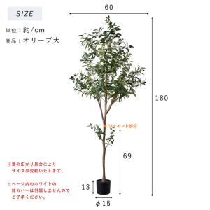 フェイクグリーン 大型 玄関 オリーブ オリー...の詳細画像3