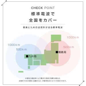 時間合わせ不要 電波 壁掛け時計 掛け時計 電...の詳細画像2