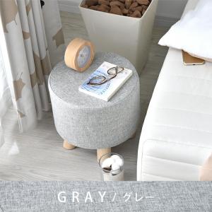 スツール かわいい 木製 丸 丸型 円形 北欧...の詳細画像3