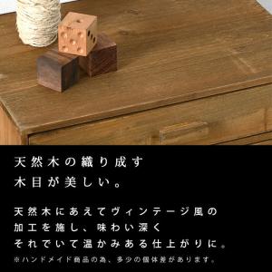 ミニチェスト 卓上 木製 レターケース 書類ケ...の詳細画像3