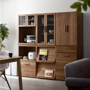 食器棚 おしゃれ 北欧 幅60cm 幅120c...の詳細画像4