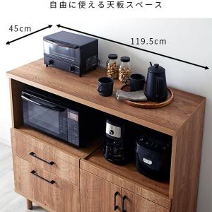 【特別セール実施中!】国産 キッチンカウンター...の詳細画像4