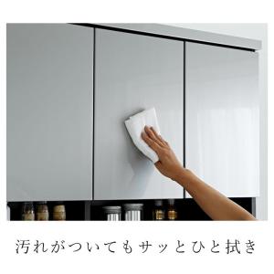 日本製 食器棚 レンジ台 キッチンボード 幅1...の詳細画像5