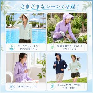 ラッシュガード レディース メンズ uvカット...の詳細画像3