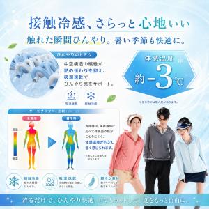 ラッシュガード レディース メンズ uvカット...の詳細画像4