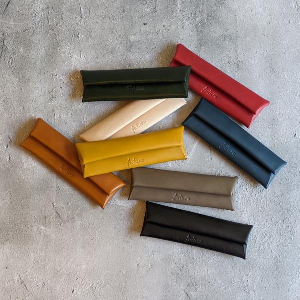 「カノーリ」 ハンドメイド ペンケース 本革 レザー 日本製