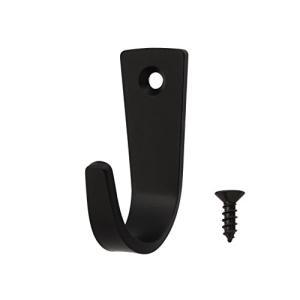 ハイロジック TQOOL スタイリッシュ シングルフック ブラック 58636 1個入り