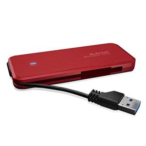 エレコム ポータブルSSD 960GB USB3.2Gen1対応 ケーブル収納