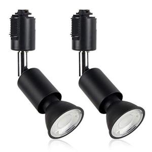 xydled ライティングバー用スポットライト LED電球付き E11 配線ダクトレール用器具セット 天井照明 2個セット