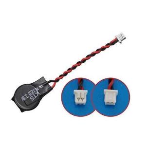 3V 1-Cell ML1220 二次充電式リチウム電池 コネクタ2ピン付き