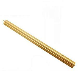 定規 三角スケール 30cm 縮尺定規 アルミ 大規模 製図用品の必需品 1/100 1/200 1/250 1/300 1/400 1/500 建築