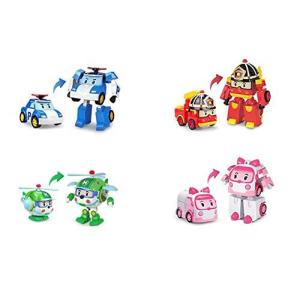 最新 ロボカーポリーへんしんロボット ヘリー ロイ アンバー ポリー Set ぬいぐるみ 人形 Www Gandomvip Com