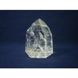 シルバールチルクォーツポイント（針水晶六角柱） 風水天珠堂 151209-4