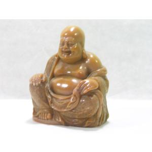 七福神 希少 寿山石彫刻 の布袋 福の神 富貴...の詳細画像5
