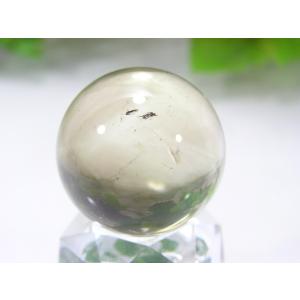 ルチルクォーツ（針水晶）原石 スフィア 丸玉 風水天珠堂 220115-8