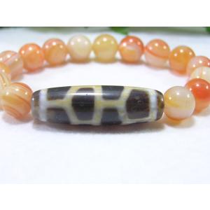 九眼天珠（くがんてんじゅ）稀少 老鉱石天珠 数千年前のチベットに古代