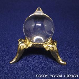 摩尼宝珠（まにほうじゅ）[水晶]　願い事をかなえてくれるお守りに最適水晶の小型の摩尼宝珠｜fuusui-do