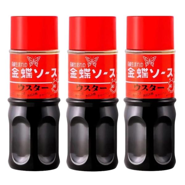 チョーコー 金蝶ソース ウスター 260ml お得セット (260mlx3本)