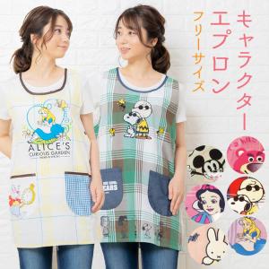 エプロン ディズニー サンリオ 大人用 ミッキー トイストーリー スヌーピー アリス ミッフィー 白雪姫 大人用フリーサイズ メール便 Disneyapron 2 和の洋服とエプロンのお店 布和里 通販 Yahoo ショッピング