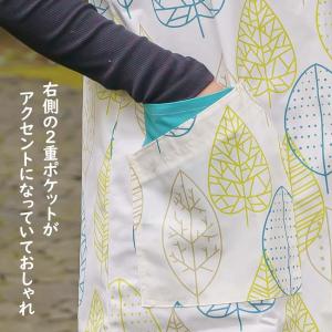 エプロン おしゃれ 北欧 サイドボタン 保育士...の詳細画像4