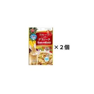 マルカン フルーツいっぱいグラノーラ 180ｇ 2個セット ML-07 Marukan グラノーラ まるかん 小動物 フルーツミックス 乳酸菌 毛玉ケア 餌 えさ エサ｜fuxerisuhora