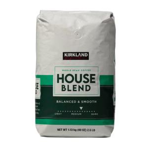 ハウスブレンド カークランド コーヒー豆 KIRKLAND  1.13kg ミディアムロースト 大容量 大きいサイズ 業務用｜HKライン