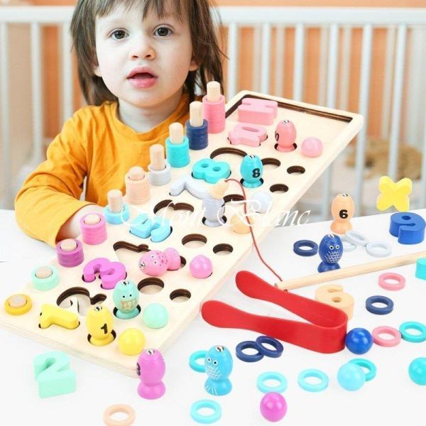 積み木 おもちゃ パズル木製 知育玩具 赤ちゃん 0歳 1歳 2歳 3歳 誕生日プレゼント プレゼン...