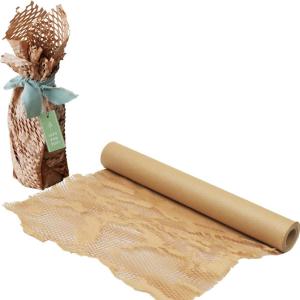 フージンハニカムペーパー ハニカムペーパー50-10 幅50cm 長さ 10M 80gsm 1箱  緩衝材 梱包材 包装紙 簡単キリトリ ZFZ-H50010