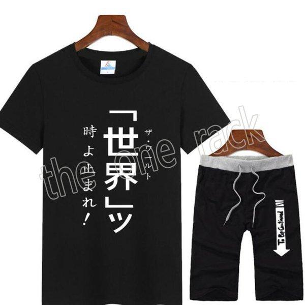 ジョジョの奇妙な冒険 コスプレ衣装 半袖 Tシャツズボン セット 春夏 コート 仮装 コスチューム ...