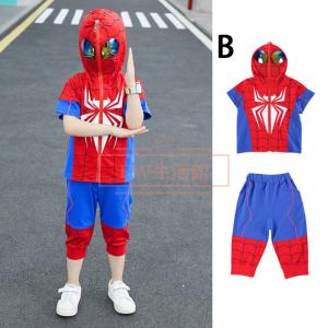 スパイダーマン 子供用 羽織り Tシャツ 半袖...の詳細画像2