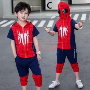 スパイダーマン 子供用 羽織り Tシャツ 半袖...の詳細画像3