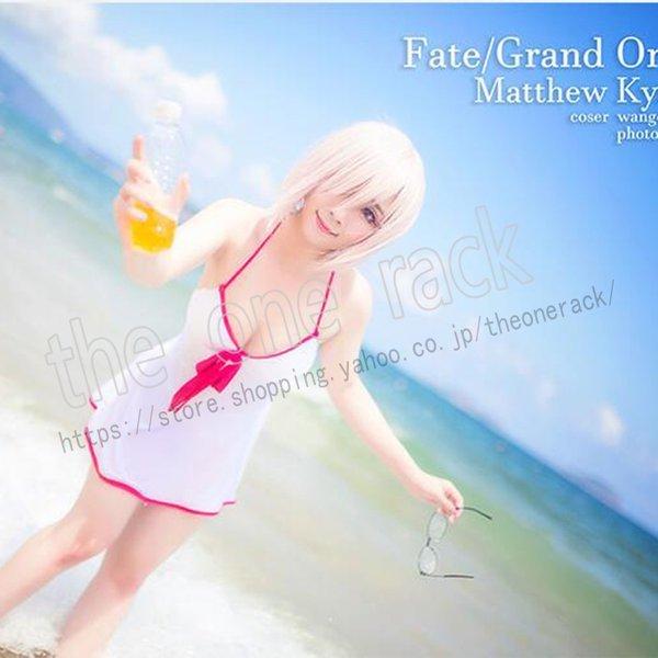 Fate/Grand Order FGO マシュ・キリエライト 水着 コスプレ衣装 コスチューム 大...