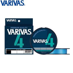 バリバス VARIVAS 4 150m 1.0号 ウォーターブルー PEライン 4本編み｜fws-alpha