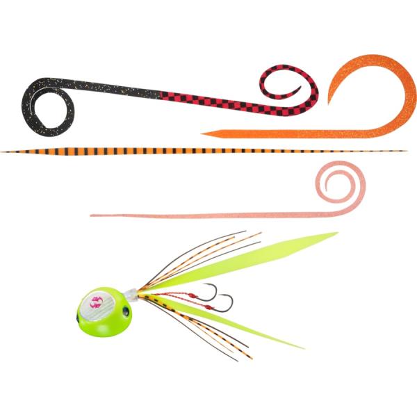 (特価) ダイワ 紅牙 ベイラバーフリーβ ラバーアソートパック 120g #ドチャート